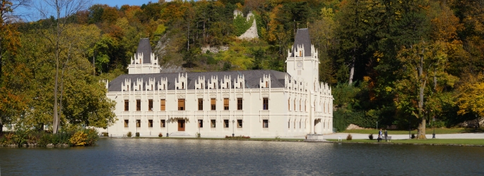 Das Schloss Hernstein in Niederästerreich